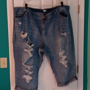 Lane Bryant Denim Capri Sz. 34/36